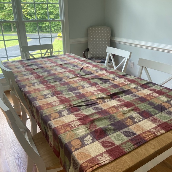 Plaid Fall Table Linens Set - Picture 3 of 6